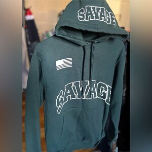 Savage Nation Hoodie - Green